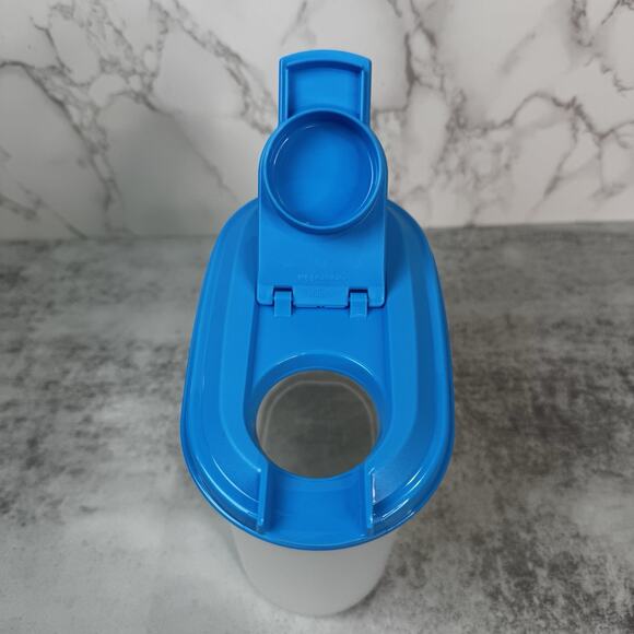 VTG Tupperware Water Pitcher Flip Top Lid Disney 101 Dalmatians 1 Quart 1990s NW - Picture 9 of 11